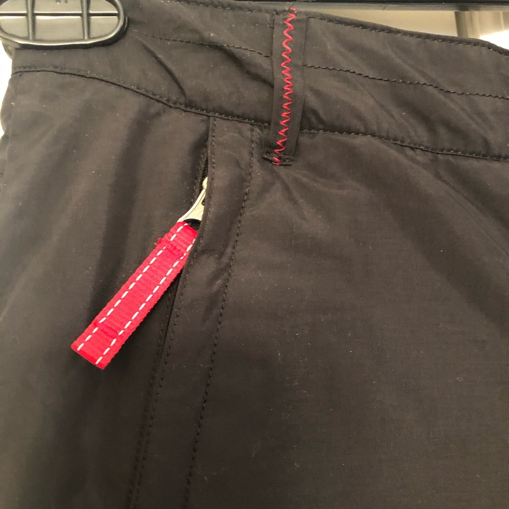 Lands End Kids Black Snowboard/Ski Pants - Picture 3 of 8